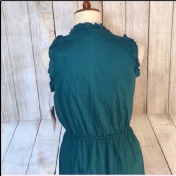 Converse Lace & Ruffle Button Top Sleeveless Dress - Picture 6 of 7